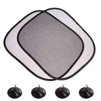 

2pcs Car Sun Shade Side Rear Window Glass Sunshade Visor Shield Screen Solar Protection Covers Auto Car Window Sun Shade