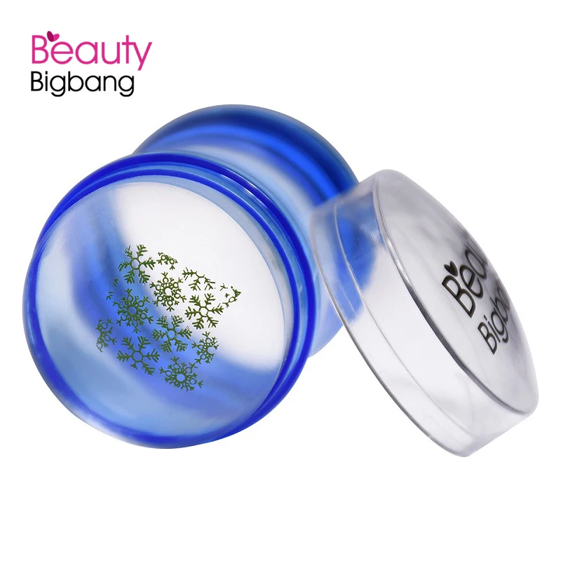 Штамп для ногтей BeautyBigBang пластиковый силиконовый штамп инструменты