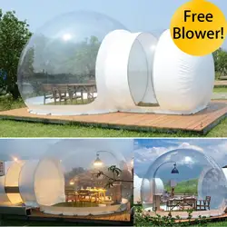 SGODDE надувные Эко дома палатка DIY Дом Роскошный купол Кемпинг Cabin Lodge воздушный пузырь