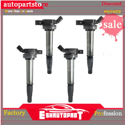 4 шт. катушка зажигания xD 1 8 OEM 90919 02258 10R 03 5444 для T oyota|Катушка зажигания| |
