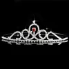Princess Crystal Tiaras and Crowns Headband Kids Girls Prom Show Crown Bridal Wedding Party Accessories Hair Jewelry ornaments ► Photo 2/6