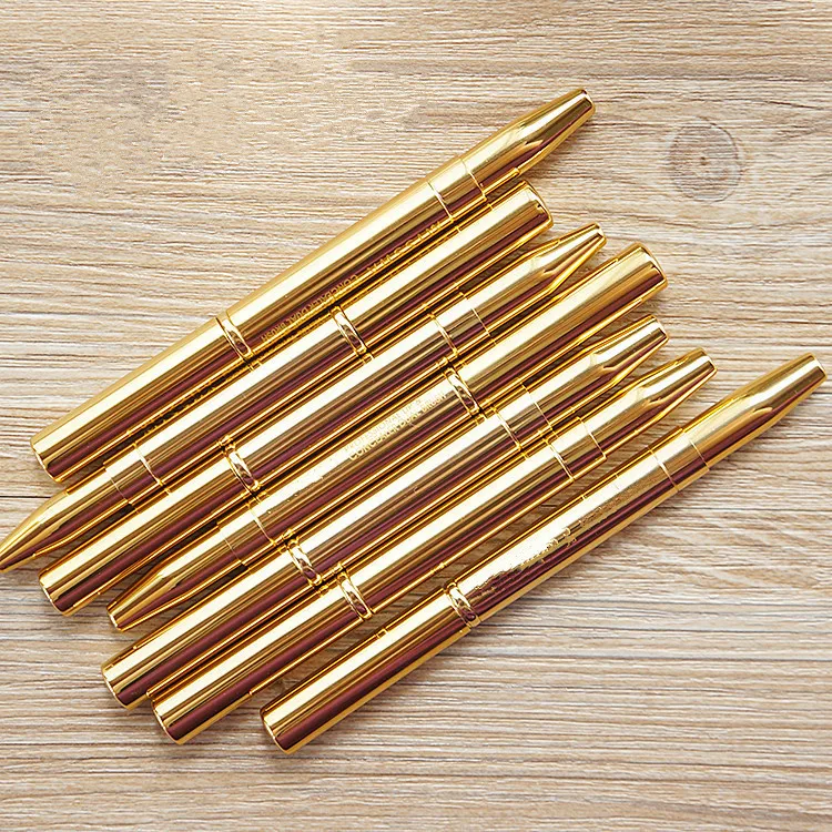 

Metal shell double head brush Lip / concealer brush Makeup Brushes Applicator Lipstick Brushes Beauty Tools Pinceis De Maquiagem