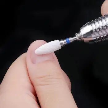 

4colors Nail Drill Bit Ceramic Nail Drill Bit Pedicure Manicure Machine Accessories for Nail Art Files Milling Cutter Tools