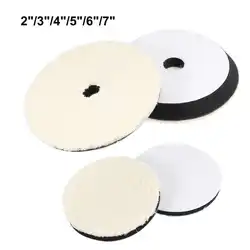 Шерстяной полировальный диск для автомобиля 2 ''/3''/4 ''/5''/6 ''/7'' мягкий плюшевый полировальный диск для полировальной машины аксессуары для