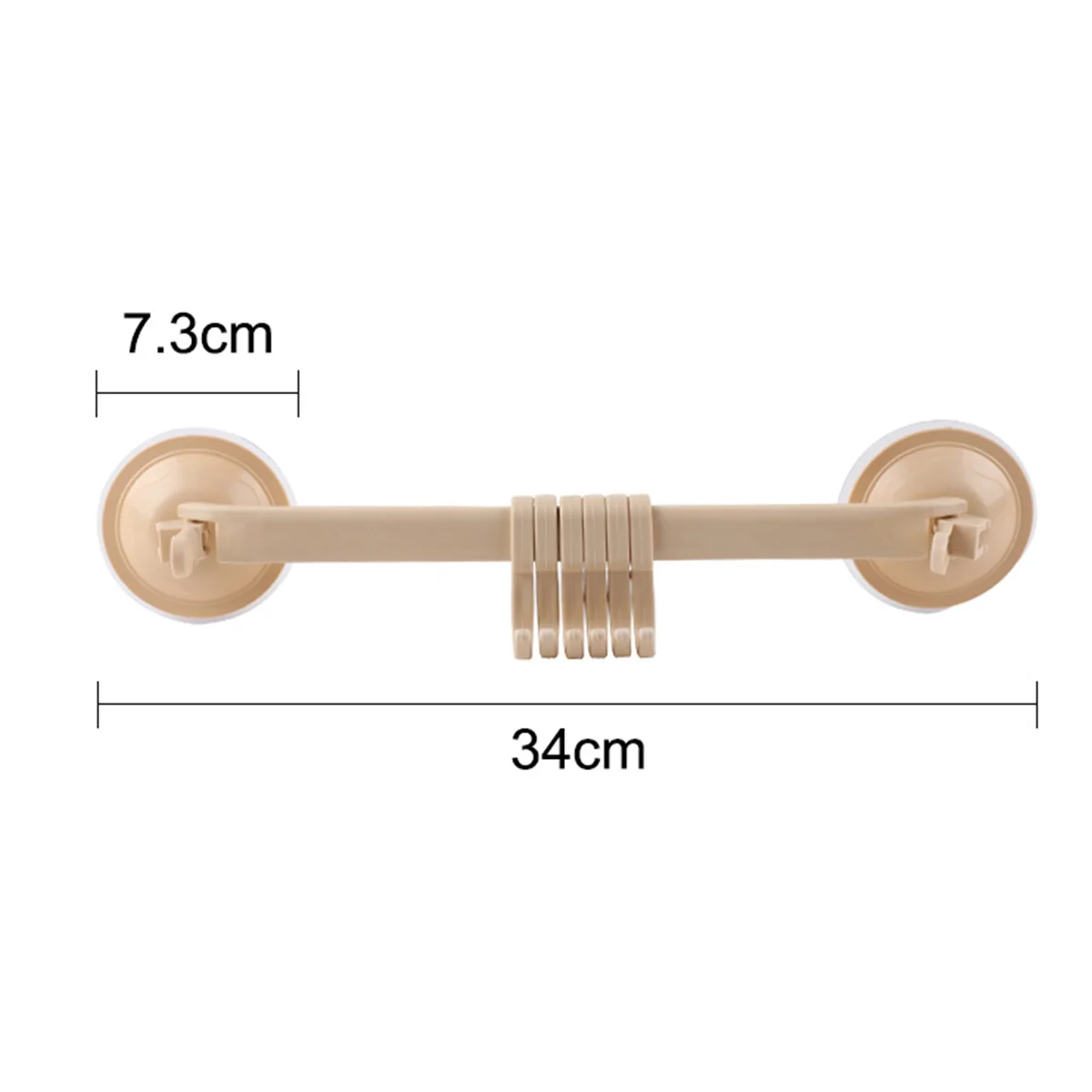 1PC Adjustable Hook Rack Double Suction Cup Towel Rack Hanging Shelves Hook Holder Lock Type Sucker Kitchen Bathroom Accessories 1PC Adjustable Hook Rack Double Suction Cup Towel Rack Hanging Shelves Hook Holder Lock Type Sucker Kitchen Bathroom Accessories