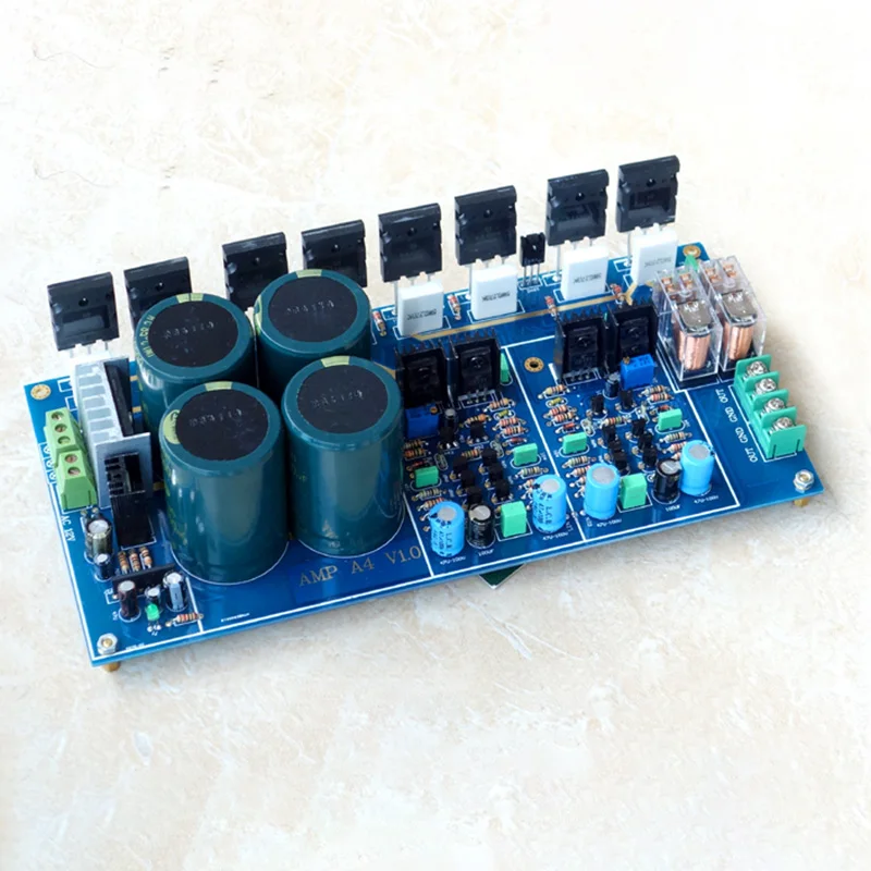 300W+300W Fully Symmetric Double Differential High Power Amplifier Board Finished Board