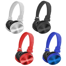 Vococal Портативная Складная 3,5 мм Проводная объемная стереогарнитура мега бас гарнитура Накладные наушники повязка на голову для телефона ноутбука ПК