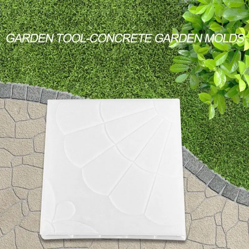 

Garden Pavement Mold DIY Walk Manually Road Path Propylene Paving Cement Brick Stone Concrete Mould Polypropylene Material