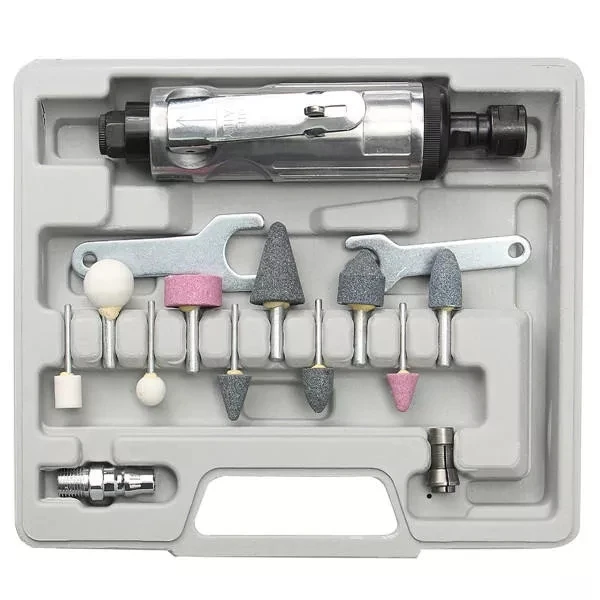 

1/4Inch Pneumatic Air Die Grinder Grinding Kit Polishing Engraving Tool