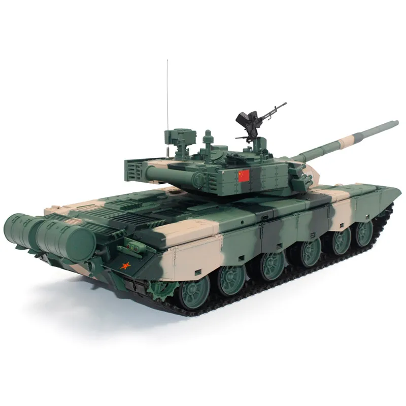 Heng длинный Радиоуправляемый боевой танк Танк 1/16 2 4G вращающийся на 270 градусов