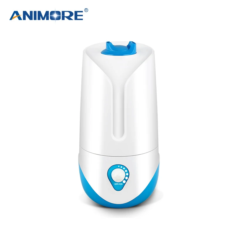 

ANIMORE Air Humidifier Ultrasonic 220V Night Lamp Aromatherapy Mist Foger Maker Essential Oil Diffuse Humidifiers for Home HU-04
