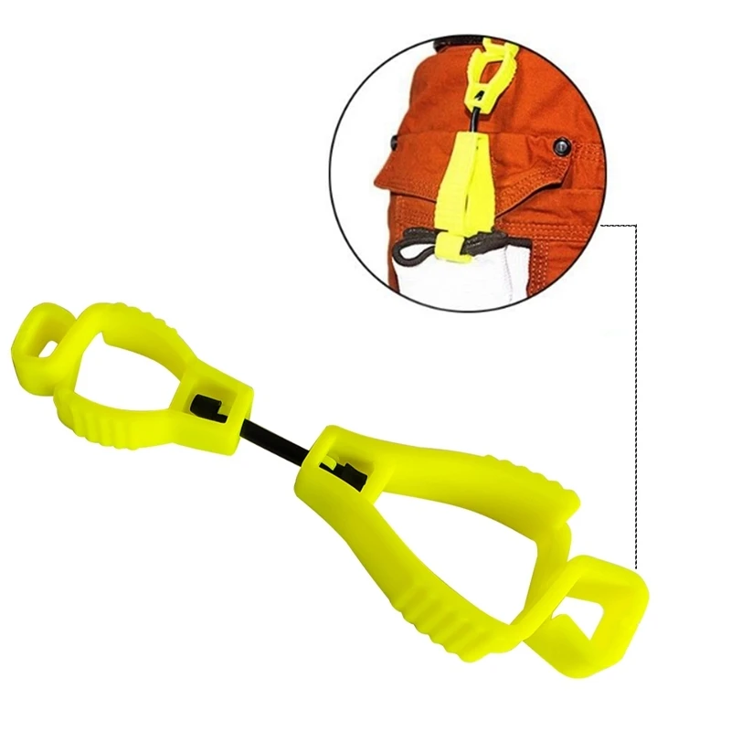 Portable Glove Clip Working Gloves Clips Work Clamp Safety Work Gloves Labor Supplies