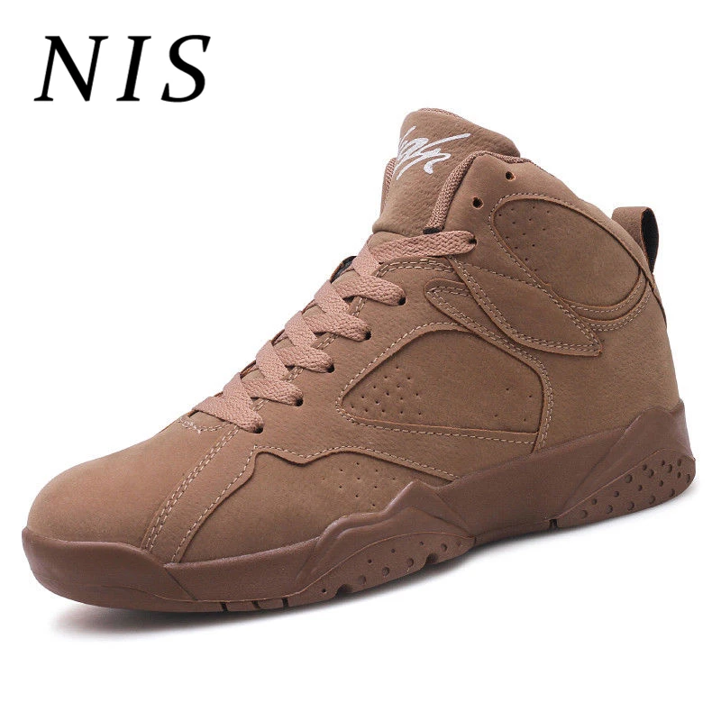 

NIS Men High Top Sneakers Men's Vulcanize Shoes Sport Running Basketball Shoes Spring Autumn Breathable Sneakers Big Size 39-44