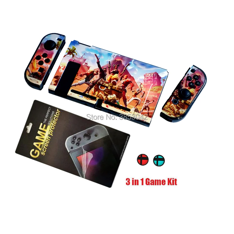 

3 in 1 for Funda Nintend Switch Joy-Con Protective Shell for NS JoyCon Cover for NX Joy Con Controller Cases