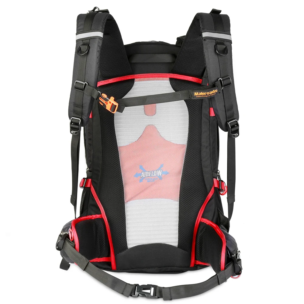 Maleroads 40L нейлоновая дорожная сумка Открытый спортивный походный рюкзак