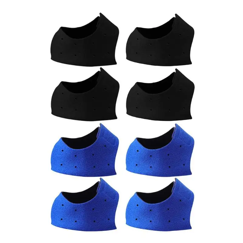 

1pair Silicone Heel Pad Thicken Warm Shock Absorption Soft Foot Protector Breathable Insole Foot Care