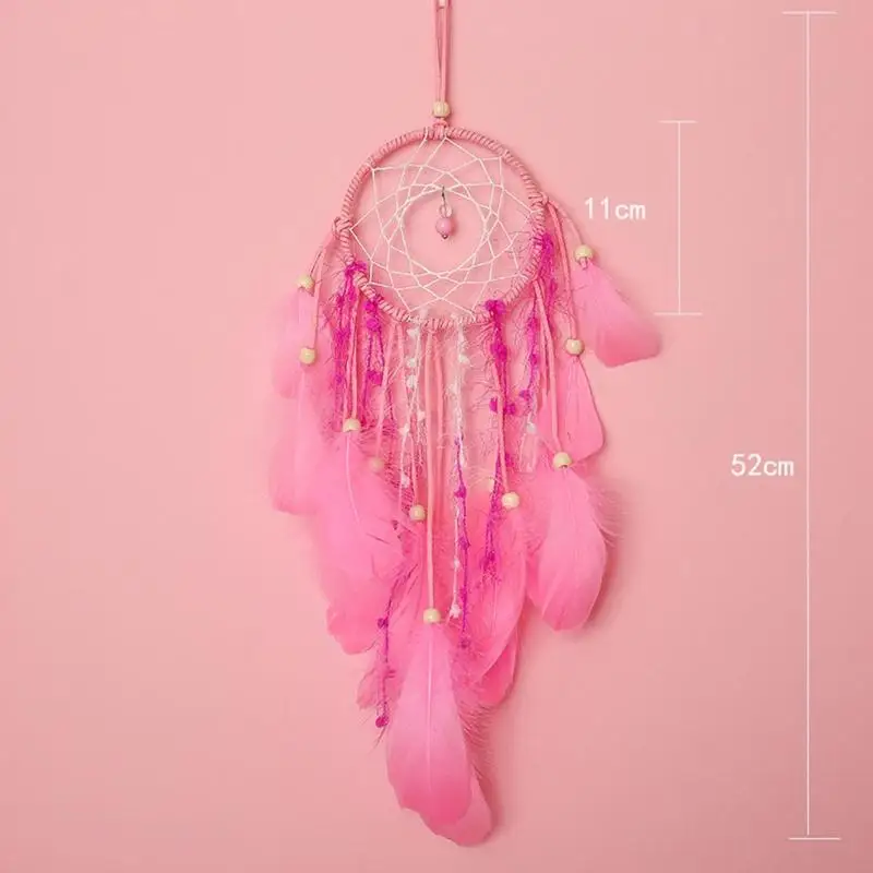 Feather Beads Dream Catcher Net Dreamcatcher Home Hanging Decor Ornament