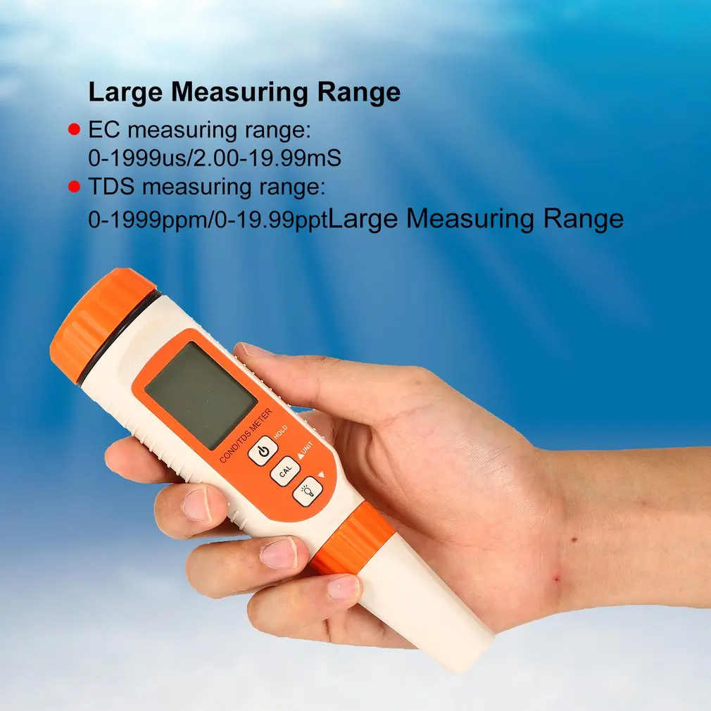 SMART SENSOR 3 в 1 прибор для анализа качества воды проводимости монитор цифровой