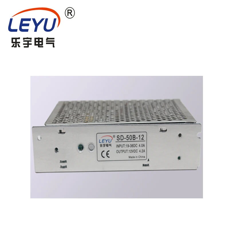 

overload protection 50W power SD-50A-12 led dc-dc converter single output 12v 4.2A switching power supply