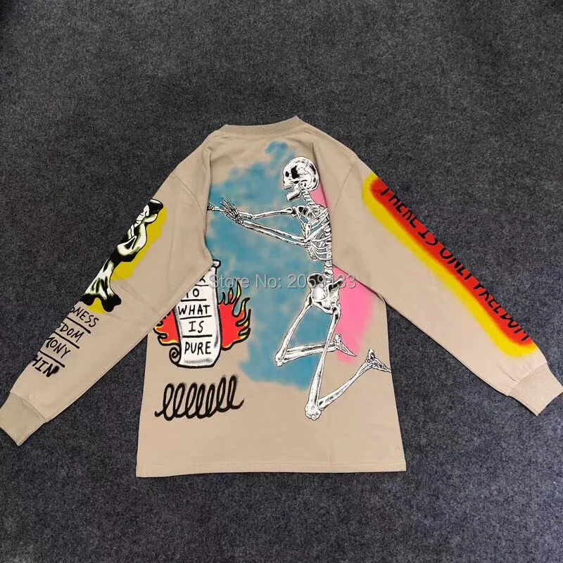 Kanye West Kids/мужская толстовка с круглым вырезом и граффити в стиле хип хоп Новое