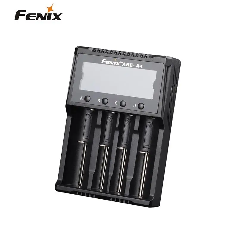 

New Fenix ARE-A4 quad channel smart charger compatible with types Li-ion Ni-MH/Ni-Cd