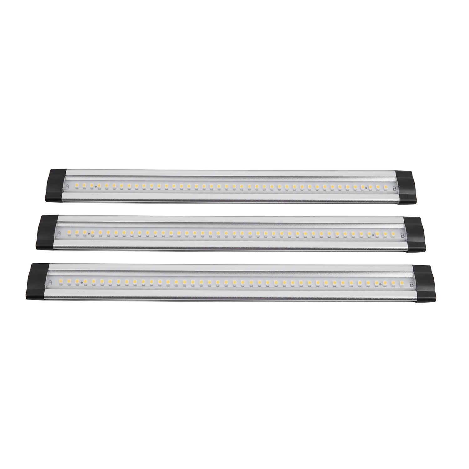 3pcs / set SMD3528 LED under cabinet light with remote control LED rigid bar hard DC12V Led output tube cabinet light kitchen