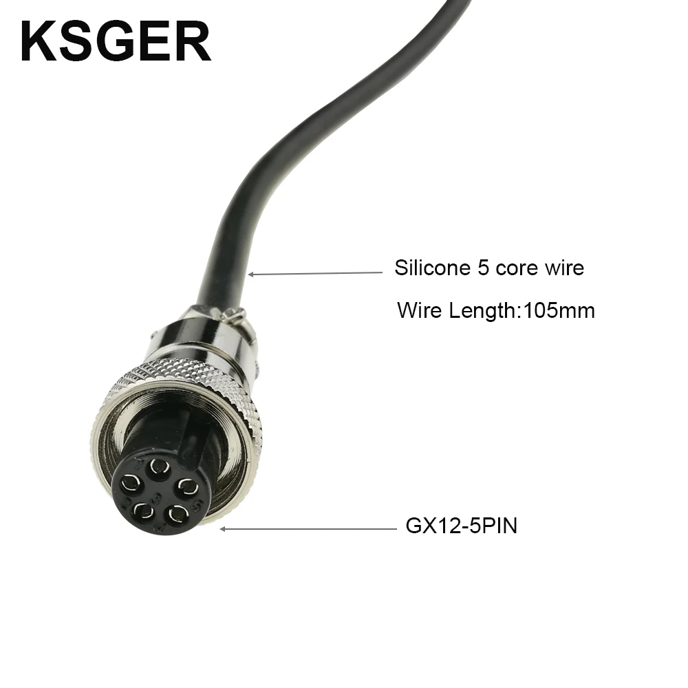 KSGER 9501 паяльник из алюминиевого сплава и нержавеющей стали для V2.1S STM32 OLED цифровой
