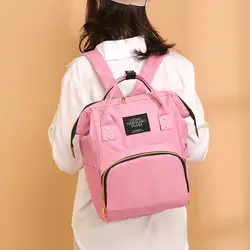 Новая многоцелевая женская сумка дизайнерская Повседневная Большая емкость рюкзак 2019 высокое качество Мумия женский рюкзак дорожная