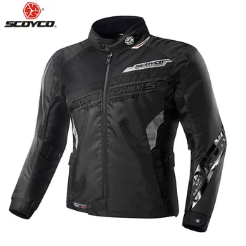 

SCOYCO JK28-2 Riding Motorcycle Jacket Moto Protection Man Reflective Suit Clothing Coat Body Armor Men Rider Protector Jackets