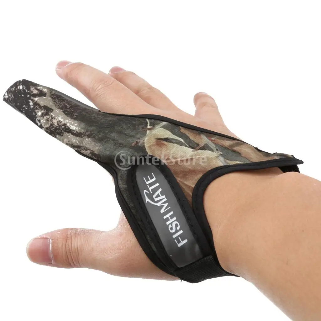 Single Finger Stall Casting Fish Glove Elastic Band Protector for