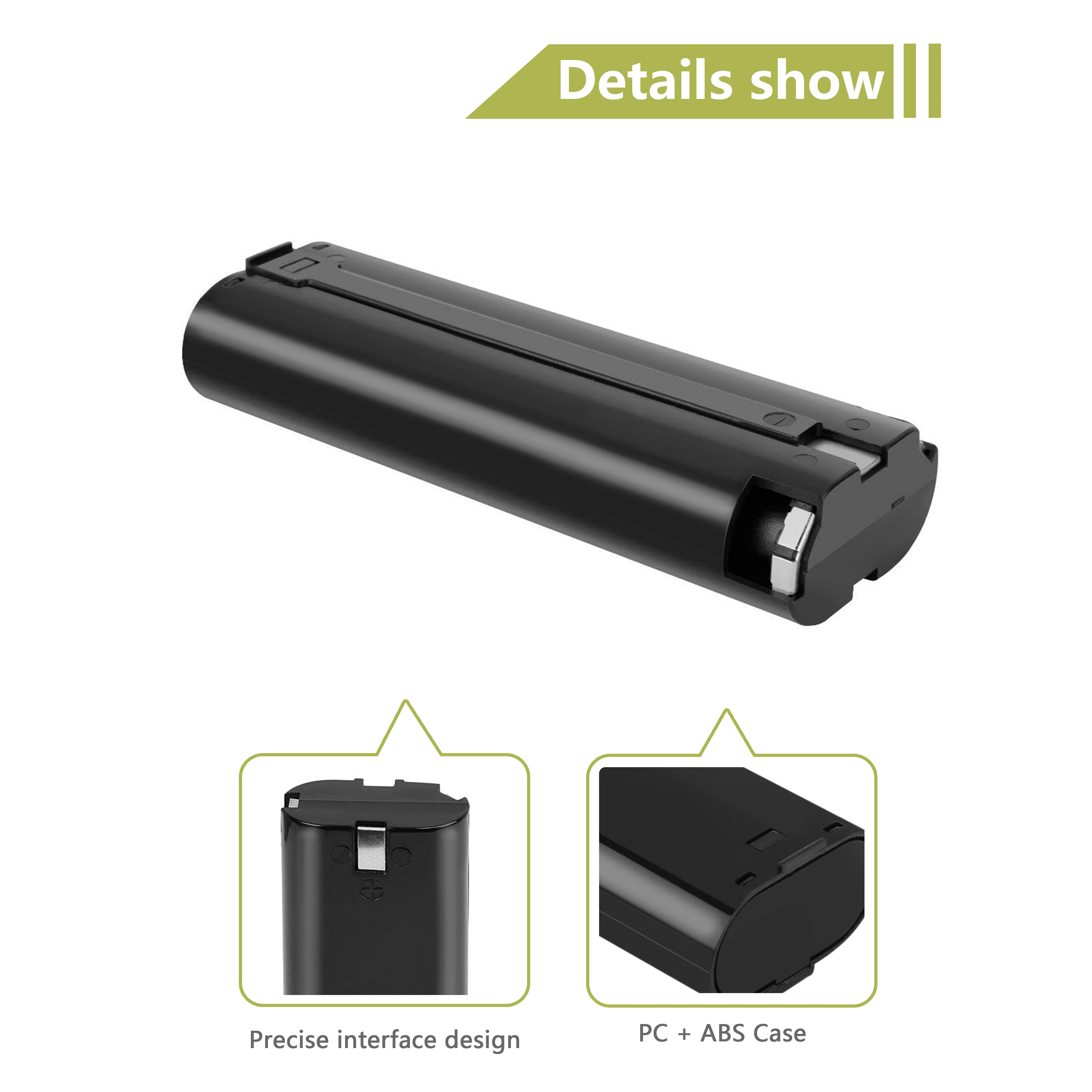Аккумуляторная батарея Powtree 7 2 V 2100mAh для MAKITA 7033 7002 7000 632003 191679 9 192532 аккумуляторного