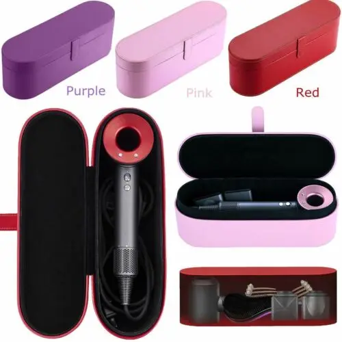 

Limit 100 Hair Dryer Case Storage Leather Cover Organizer Box For Dyson Supersonic Hot PU leather Hair Dryer Vogue Portable