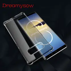 Противоударный Ясно Мягкий силиконовый чехол для Samsung Galaxy A8 A9s J4 J6 J8 A6 S9 S8 S7 S6 Примечание 8 J7 J5Prime S10e плюс A720 A520 случае