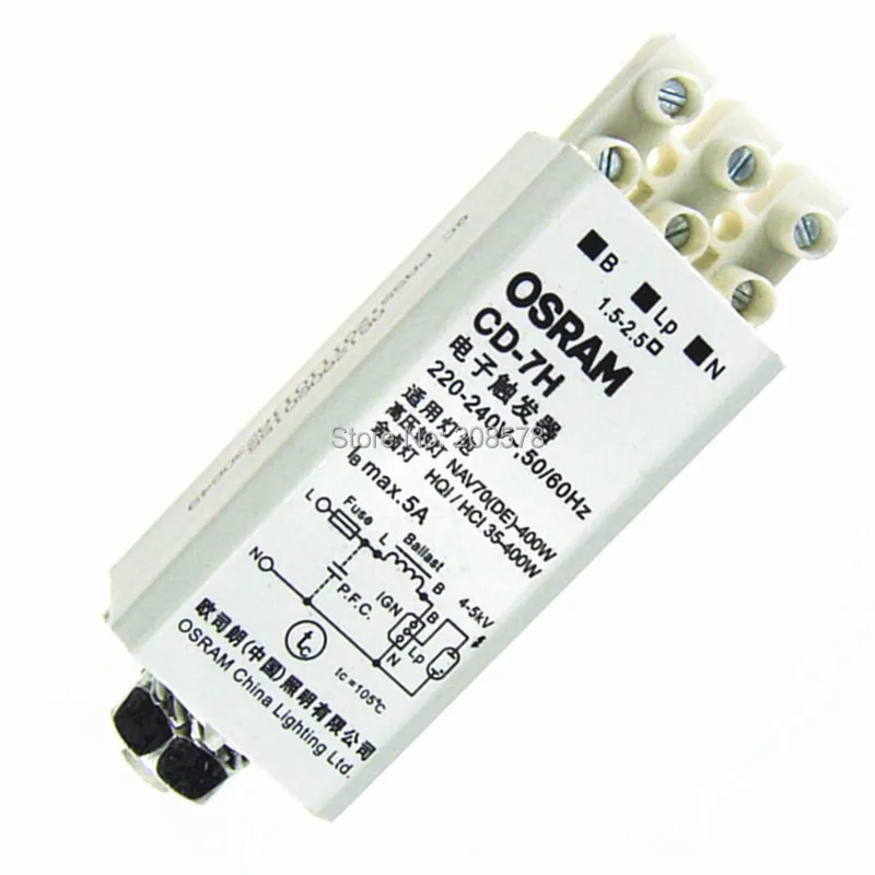 

Free Shipping osram Brand 35W-400W HPS/MH OSR CD-7H Ignitor