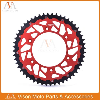 

47T CNC Rear Chain Sprocket Steel and Aluminum For XR400R CRF150F CR250R CRF250R CRF450R XR650R Dirt Bike Enduro Supermoto