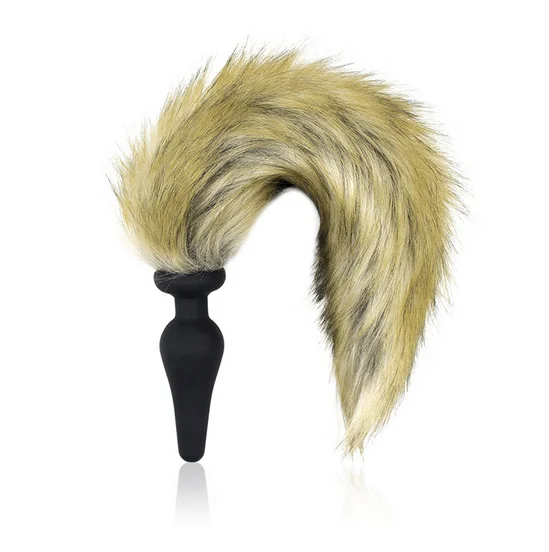 New Silicone Anal plug Sexy Feather Flirting Fox tail Anus Sex Body Swing Erotic Toys For Momen/Couple | Красота и здоровье