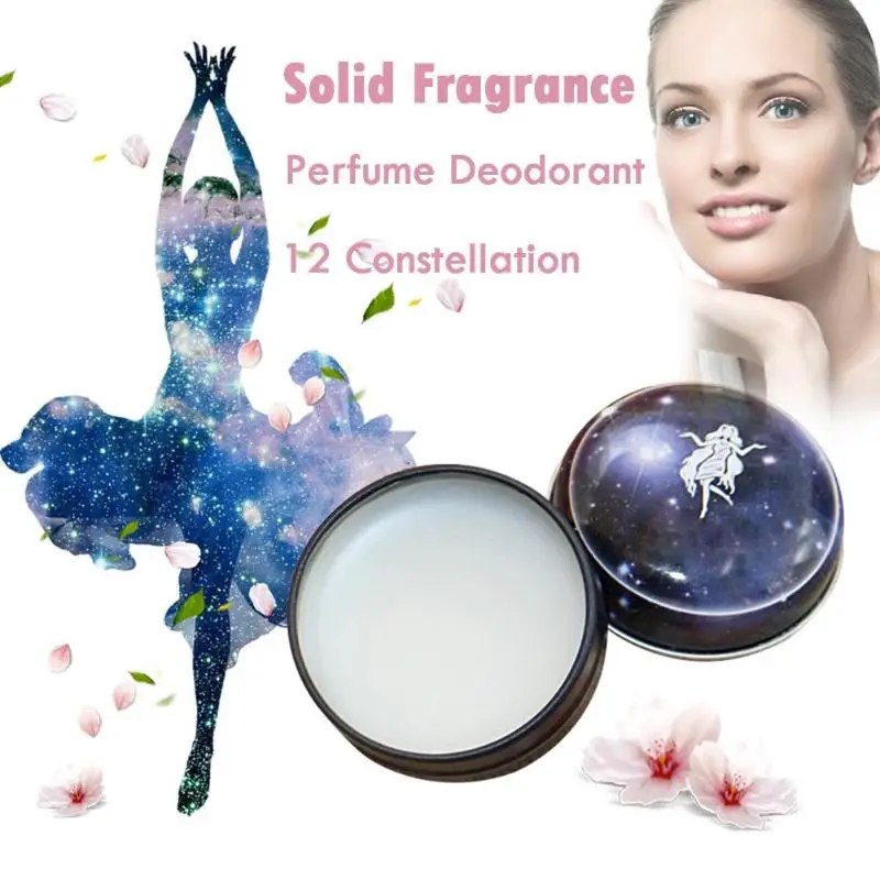 1pc Solid Fragrance 12 Sign Constellation Solid Fragrance Fruit Flower...