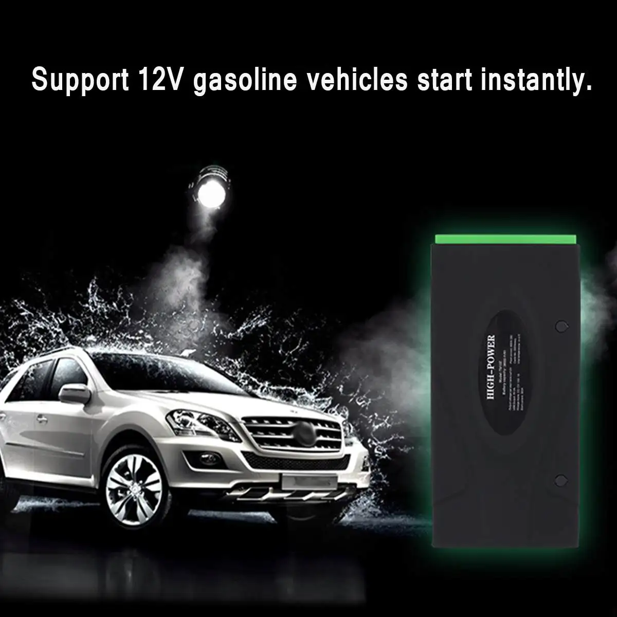 Multifunction Jump Starter 68800mAh 12V 2USB 600A Portable Car Battery Booster Charger Booster Power Bank Starting Device