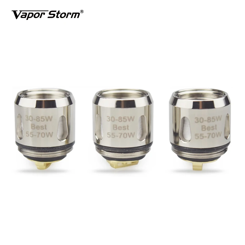 Vapor Storm Hawk Tank Coils for TFV8 Baby Atomizer and Hawk 0.2ohm Mesh Coil 0.5ohm BVC Heating Wires Vape Accessories 3pcs/Pack Vapor Storm Hawk Tank Coils for TFV8 Baby Atomizer and Hawk 0.2ohm Mesh Coil 0.5ohm BVC Heating Wires Vape Accessories 3pcs/Pack