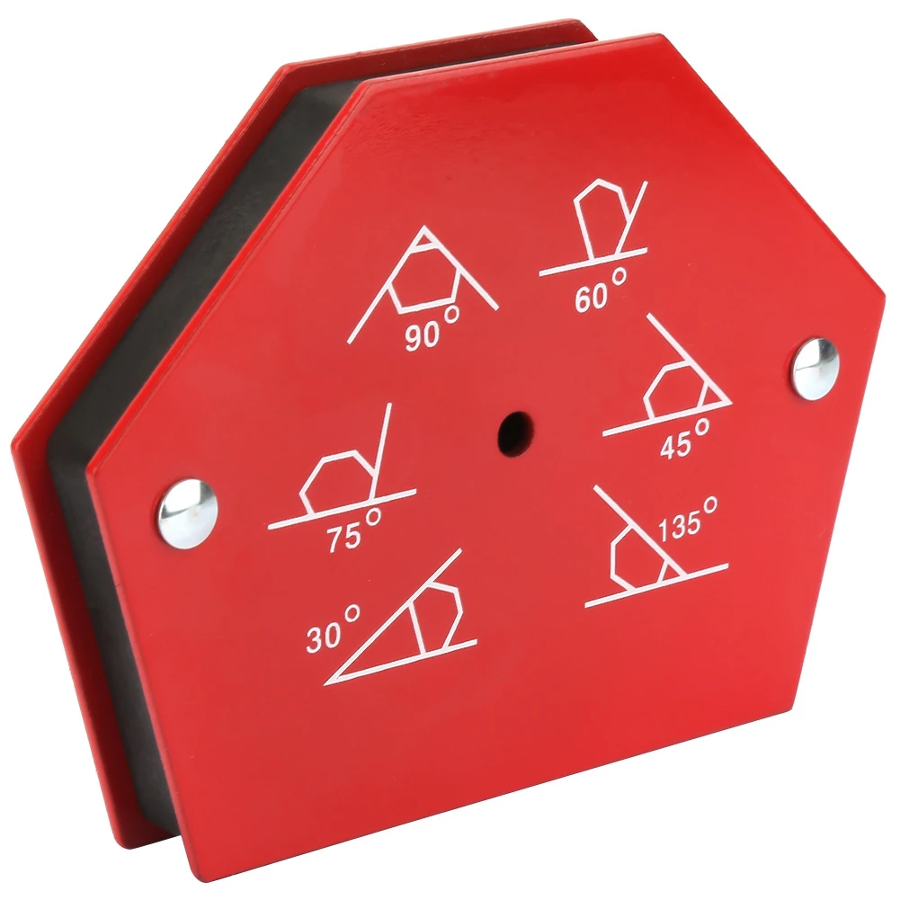 1 шт. многоугольный шестисторонний сварочный магнитный держатель со стрелками Магнитный сварочный крепежный Инструмент 25 фунтов/50 фунтов