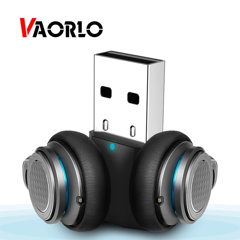 VAORLO беспроводной адаптер USB Bluetooth передатчик 4 2 аудио музыка мини для ТВ