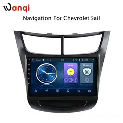 9 дюймов Android 8,1 полный сенсорный экран автомобиля мультимедийная система для Chevrolet Sail 2015-2018 автомобиль GPS Радио Навигация поддержка RDS