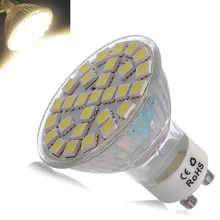 5 Вт 480LM GU10 29 SMD 5050 светодиодный теплый белый точечный светильник лампа