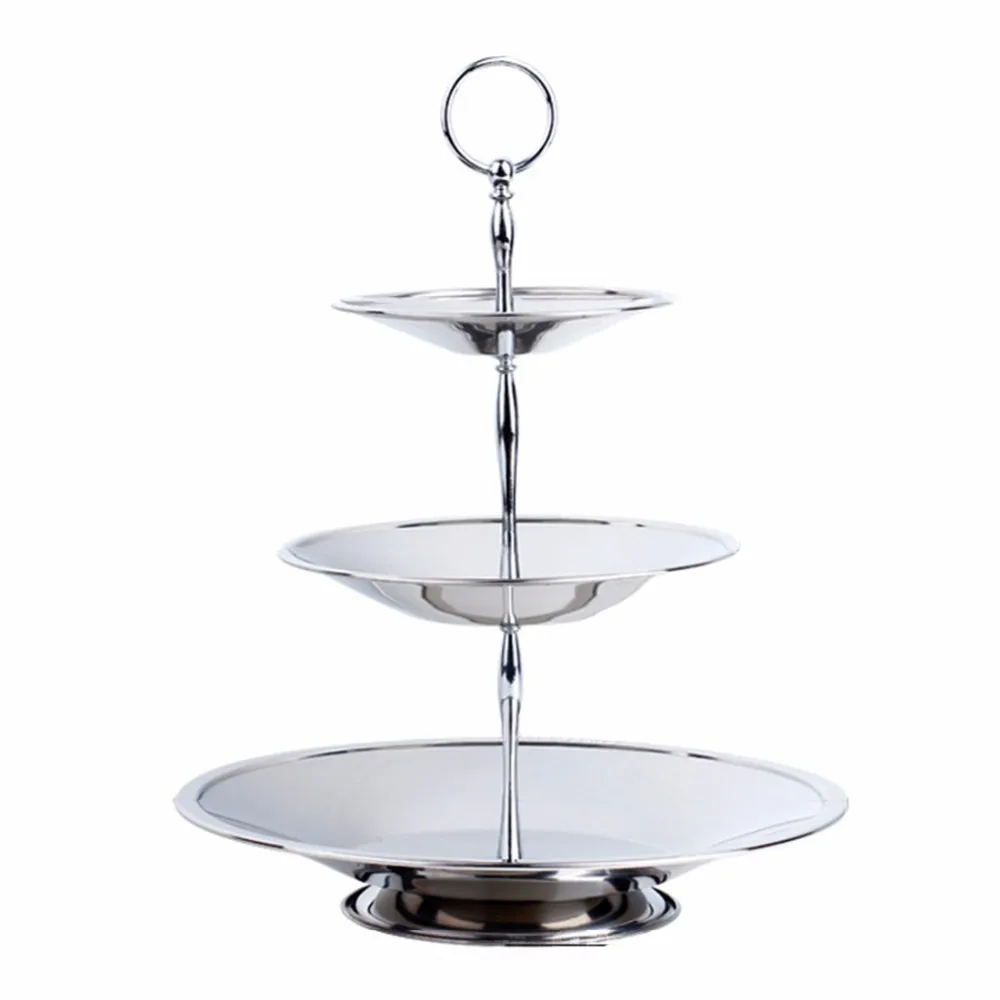 3 Tier Heart shape Cake Fruit Metal Plate Stand Fitting Hareware Handle Kitchen Accessories | Дом и сад