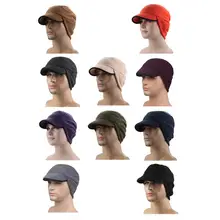 Уличная осенне-зимняя уличная ветрозащитная шапка бейсболка для езды и походов дорожная Кепка в стиле унисекс Ветрозащитный протектор шляпа