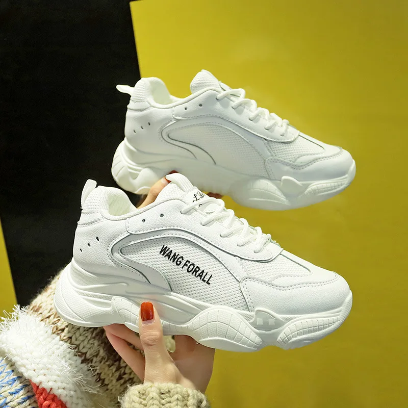 

Dad Shoe Woman Korean Ulzzang Original Su All-match Sneakers Woman 2019 Spring New Pattern Student Leisure Time Shoes