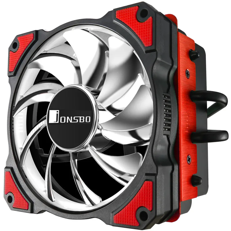 

Jonsbo Cr-101 4 Heat Pipe Down Pressure Cpu Radiator 12Cm Silent Fans Pwm Intelligent Temperature Control Cpu Cooler For Intel