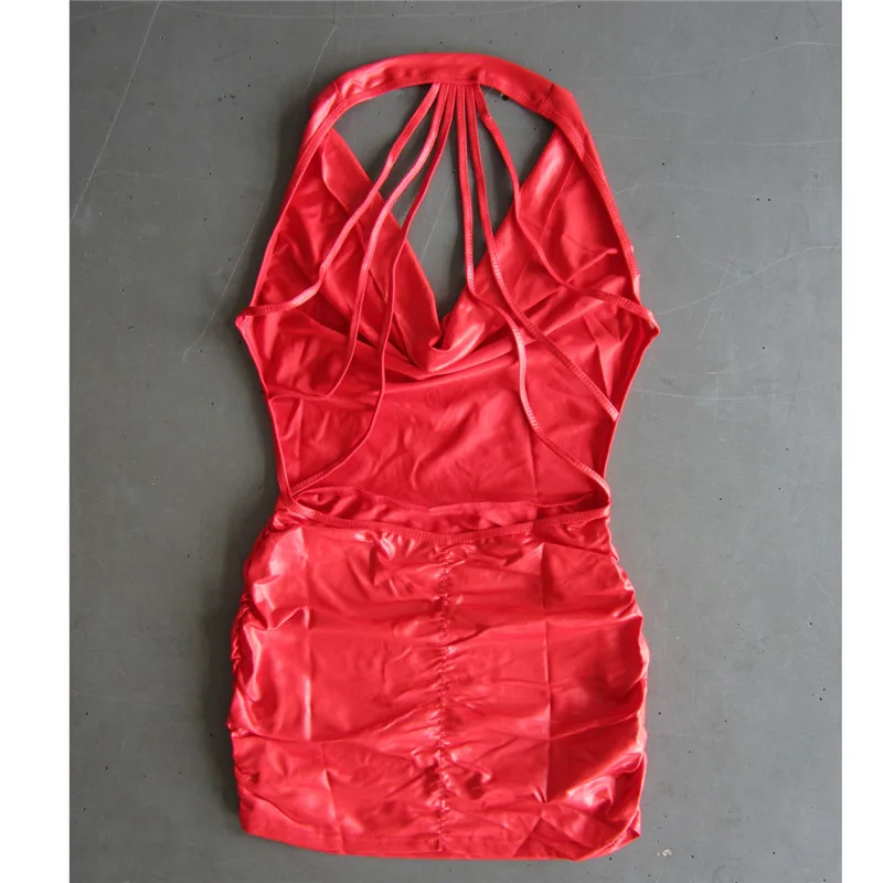 Порно Babydoll нижнее белье сексуальное горячее эротическое для женщин Латекс Кожа