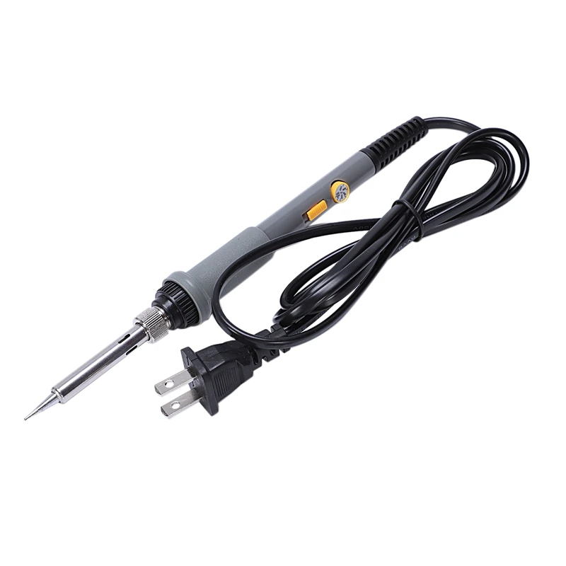 Us Plug,110V 60W Adjustable Temperature With Switch Electric Soldering Iron Welding Solder Station Heat Pencil