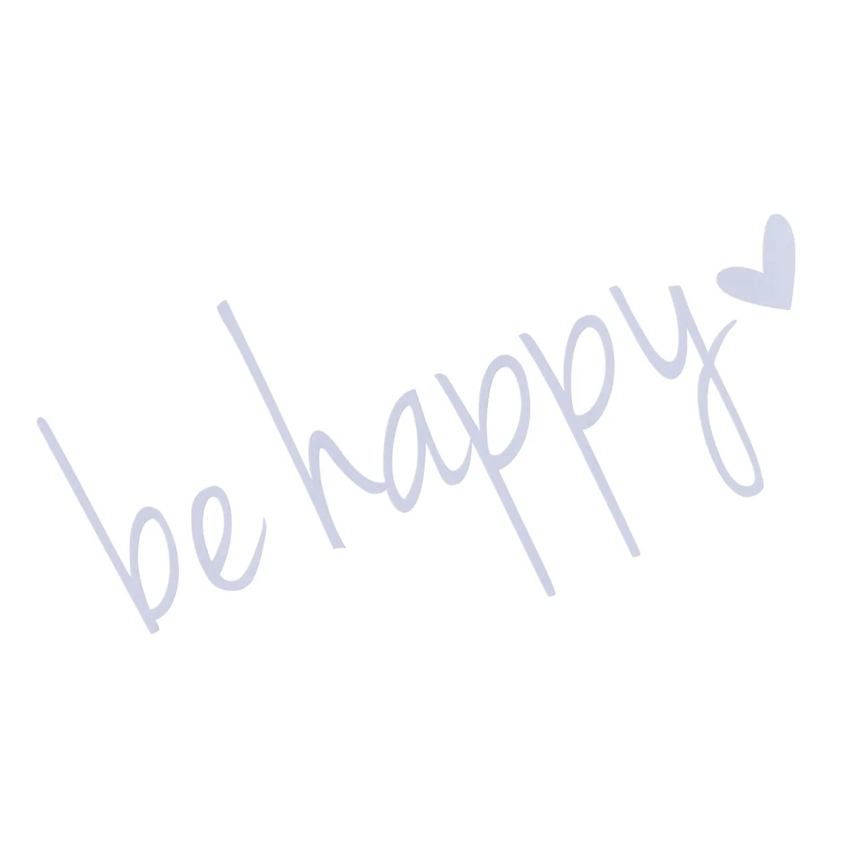 14x7 5 см Автомобильная наклейка s Be Happy Наклейка Виниловая для окон автомобили